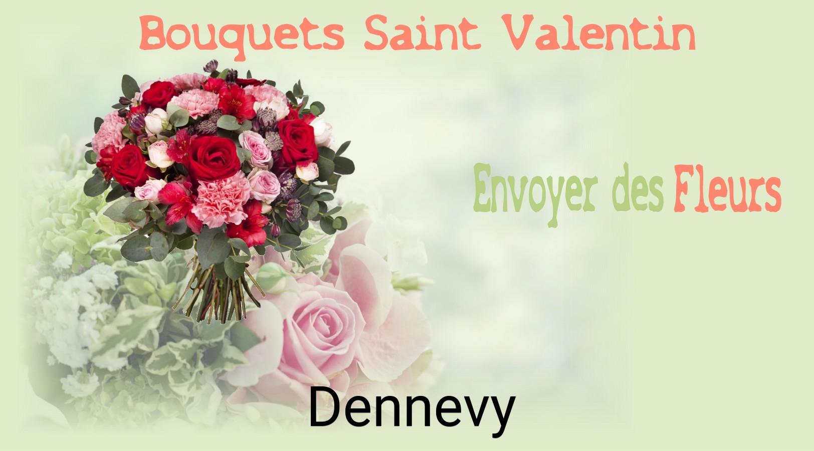 Roses de Saint-Valentin livrées à Dennevy